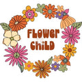 Bügelbild flower child - BB272
