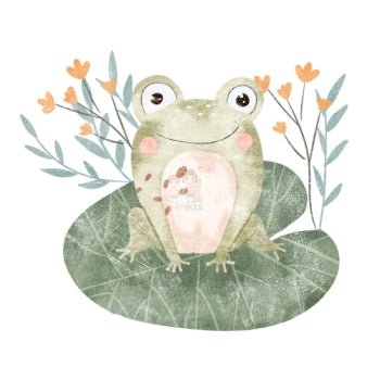 Bügelbild Frosch 1 - BB401