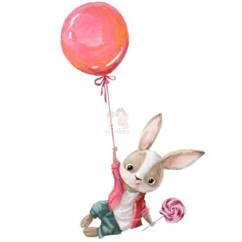 Bügelbild Hase 3 - BB137