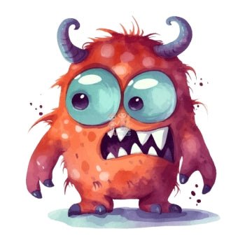 Bügelbild Monster 3 - BB431