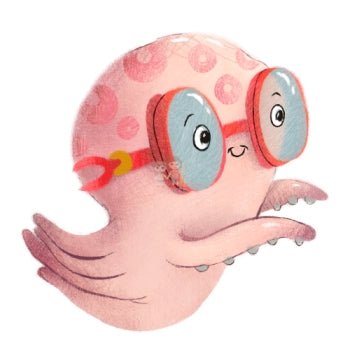 Bügelbild Octopus - BB259
