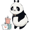 Bügelbild Panda 02 - BB243