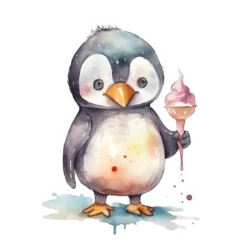 Bügelbild Pinguin 1 - BB435