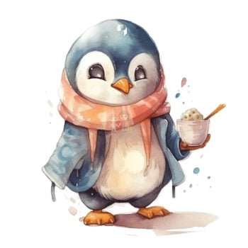 Bügelbild Pinguin 2 - BB436