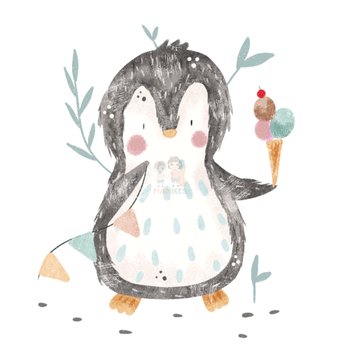 Bügelbild Pinguin 5 - BB588