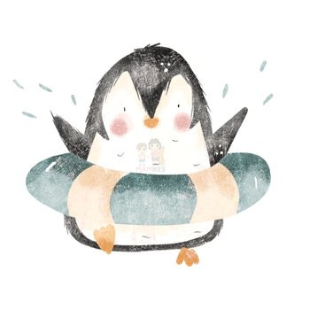 Bügelbild Pinguin 6 - BB589
