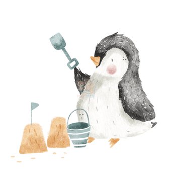 Bügelbild Pinguin 7 - BB590