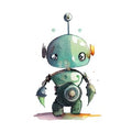 Bügelbild Roboter 10 - BB446