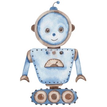 Bügelbild Roboter 4 - BB157