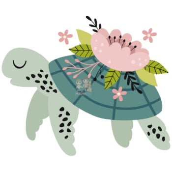Bügelbild Schildkröte 2 - BB311