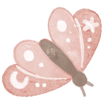 Bügelbild Schmetterling 1 - BB312