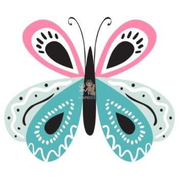 Bügelbild Schmetterling 2 - BB313