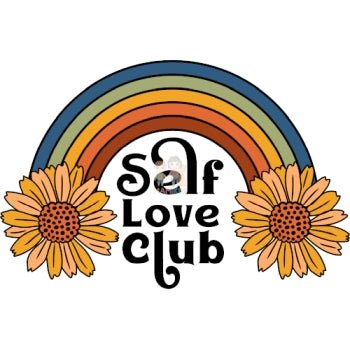 Bügelbild self love club - BB316