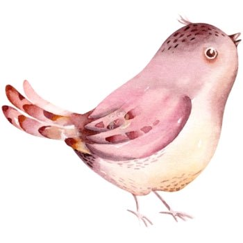 Bügelbild Vogel - BB047
