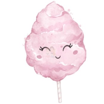 Bügelbild Zuckerwatte 5 - BB218