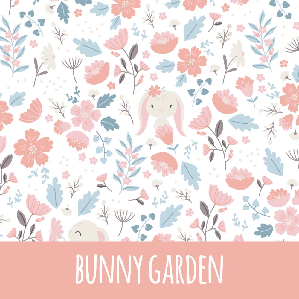 Bunny Garden Baumwolle