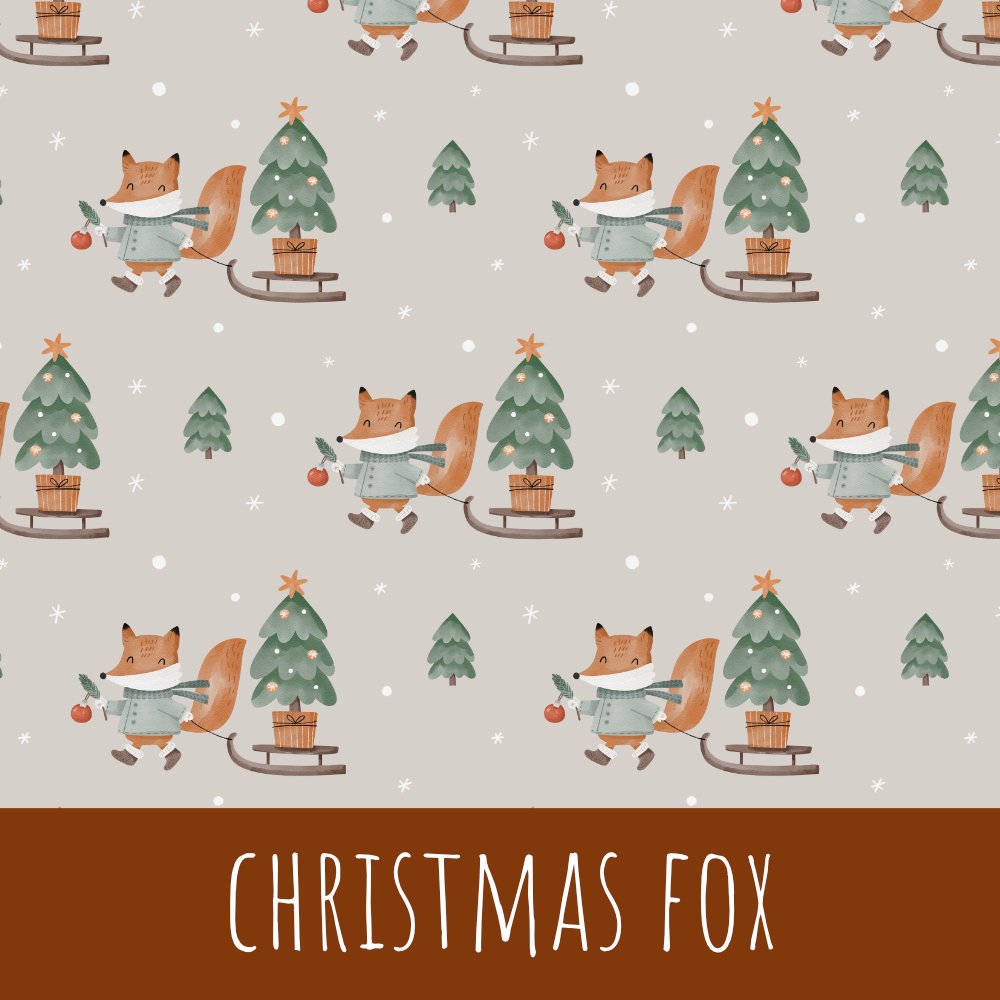 Christmas fox Bio Jersey