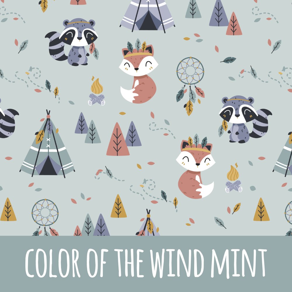 Color of the wind mint Bio Jersey