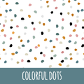 Colorful dots Bio Sommersweat