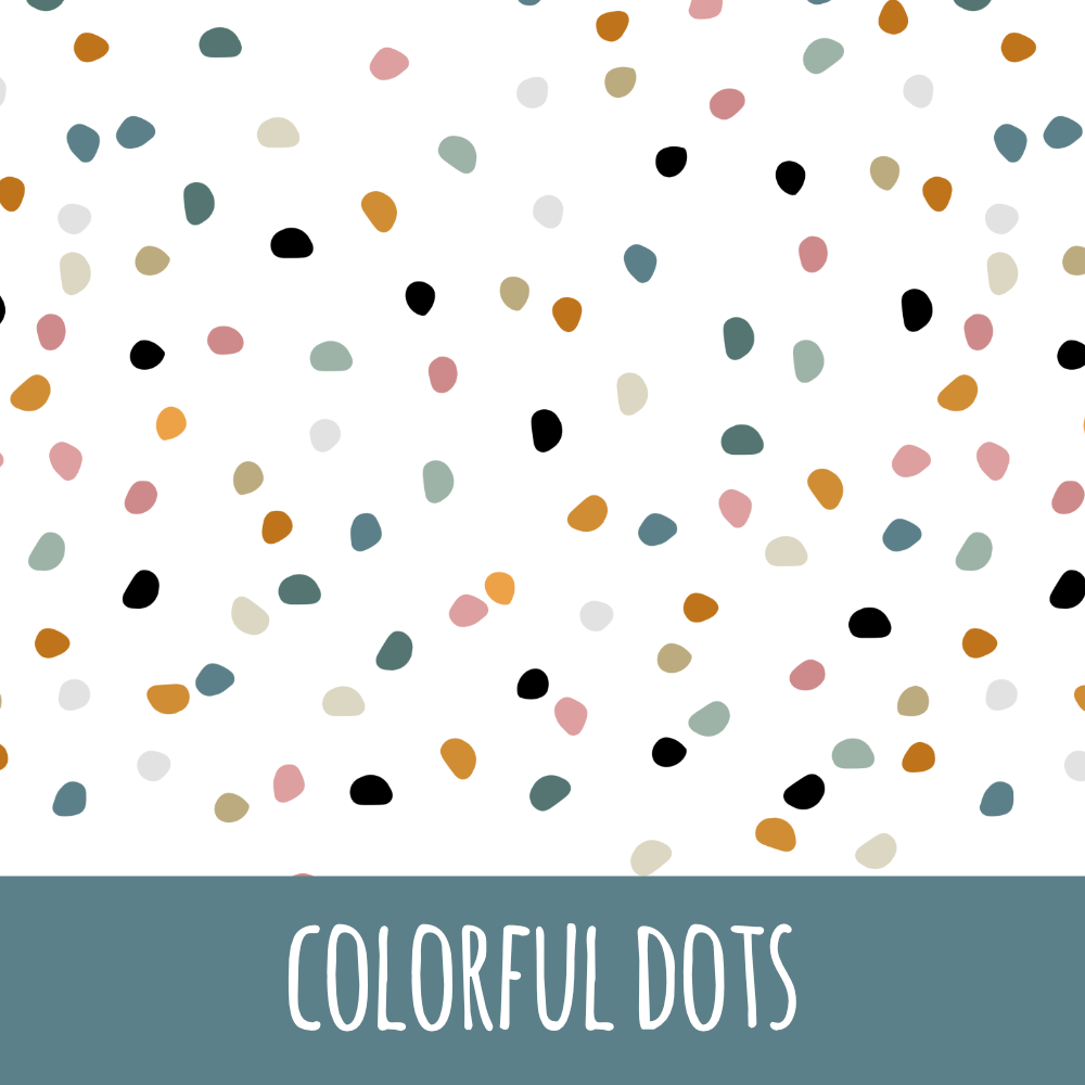 Colorful dots Bio Sommersweat