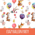 Crazy ballon party Baumwolle
