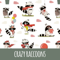 Crazy raccoons Bio Jersey