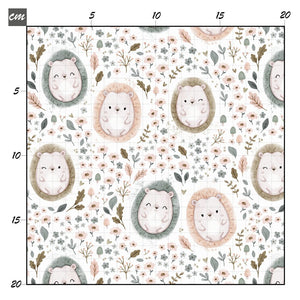 Cute hedgehogs Baumwolle - Mamikes