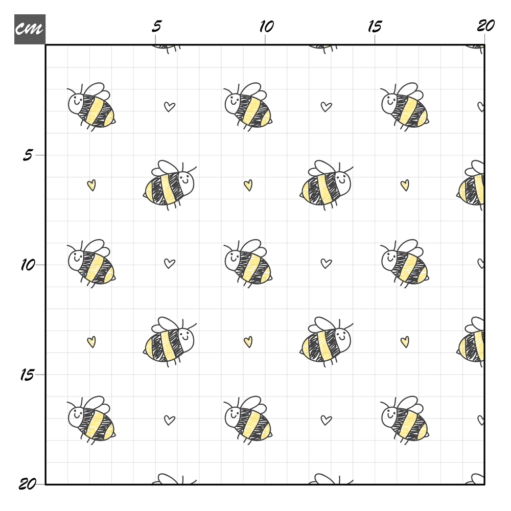Cutie bees Baumwolle - Mamikes
