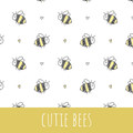 Cutie bees Baumwolle