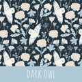 Dark owl Baumwolle
