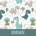 Dinosause Baumwolle