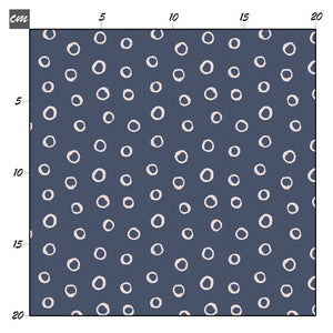 Dots darkblue Bio Jersey - Mamikes