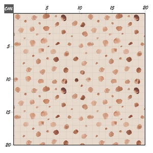 Dots gold Baumwolle - Mamikes