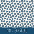 Dots jeansblau Bio Jersey