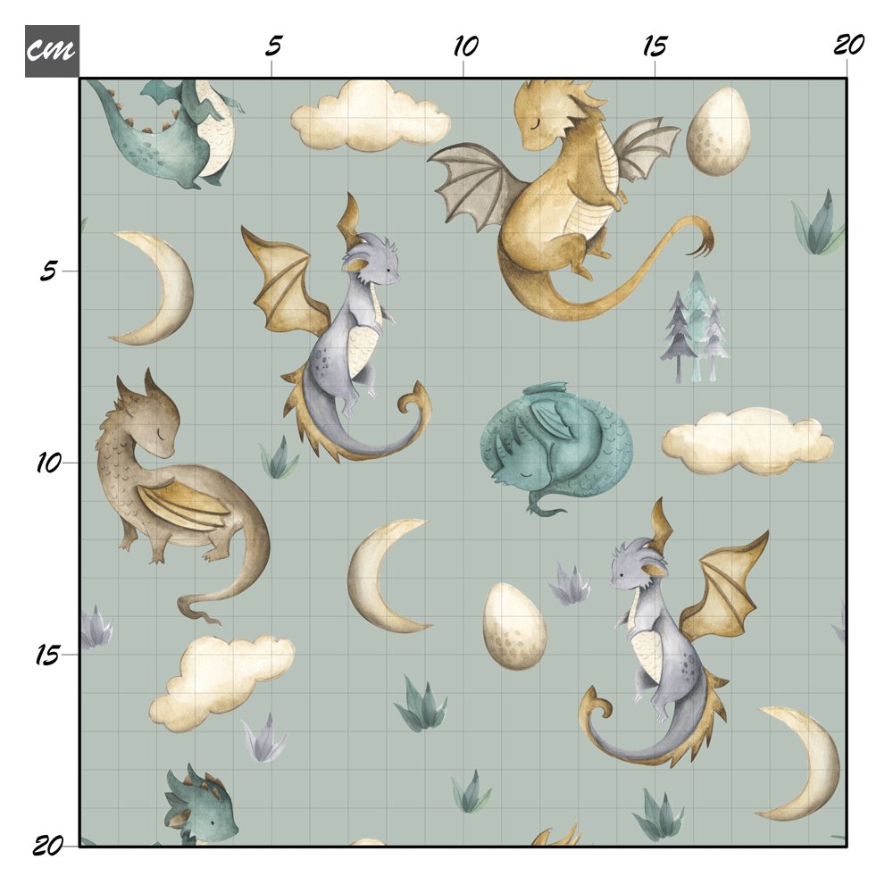 Dragons Baumwolle - Mamikes
