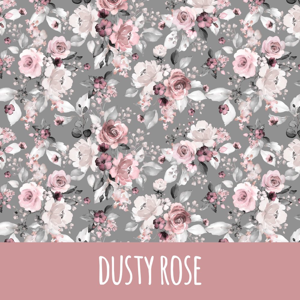 Dusty rose Bio Rib Jersey