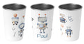Edelstahlbecher 39.robo kids