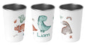 Edelstahlbecher 64.Dinos