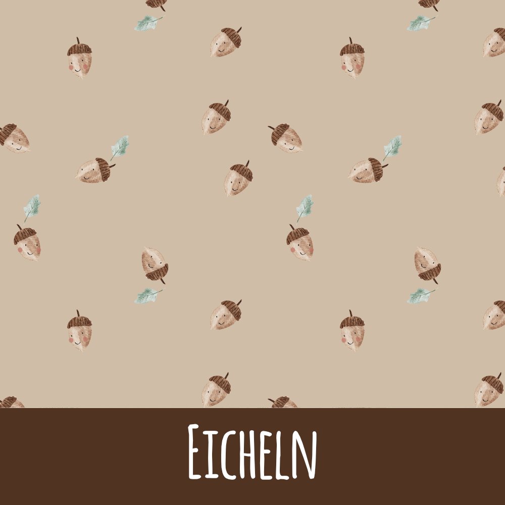 Eicheln Baumwolle