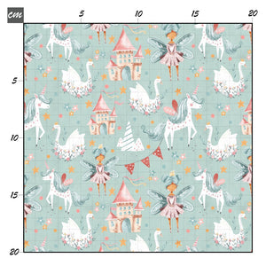Fairytaile mint Baumwolle - Mamikes