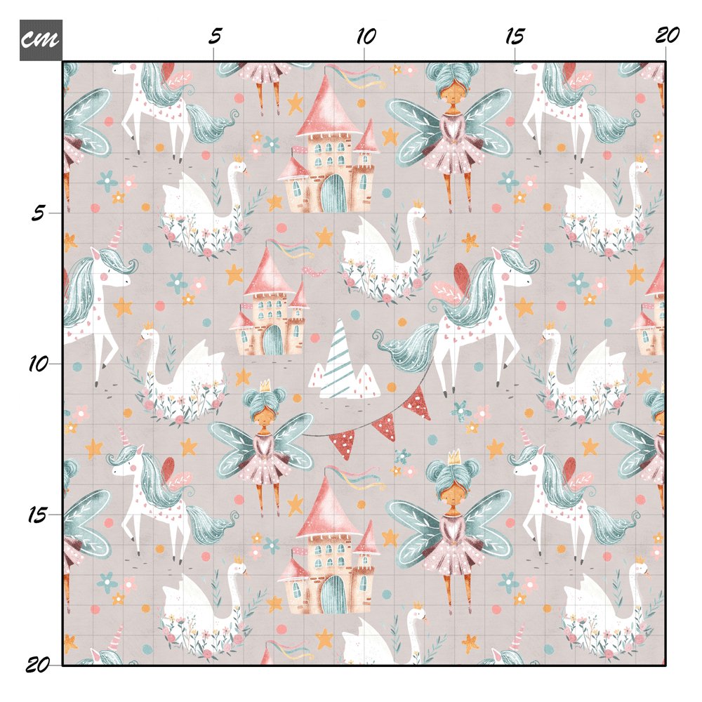 Fairytale taupe Baumwolle - Mamikes