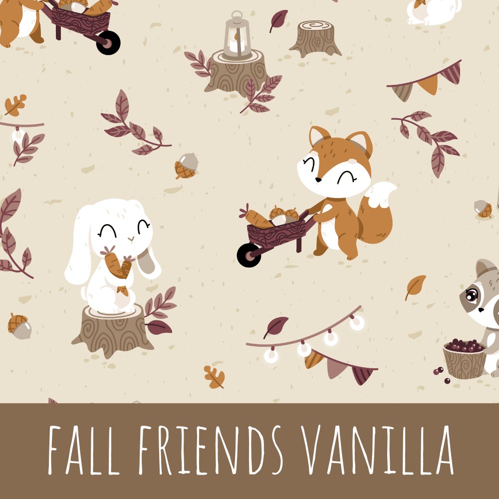 Fall friends vanilla Baumwolle