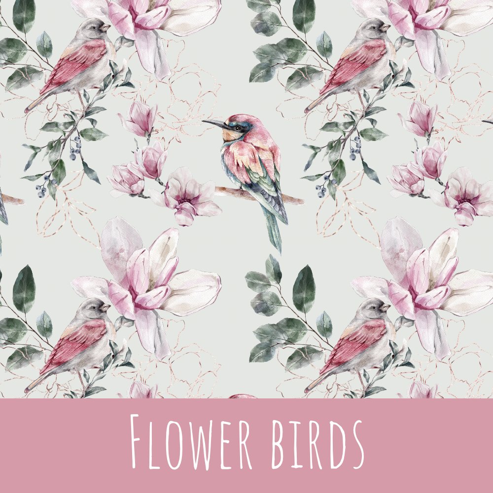 Flower birds Bio Jersey