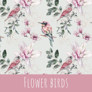 Flower birds Bio Jersey - Mamikes