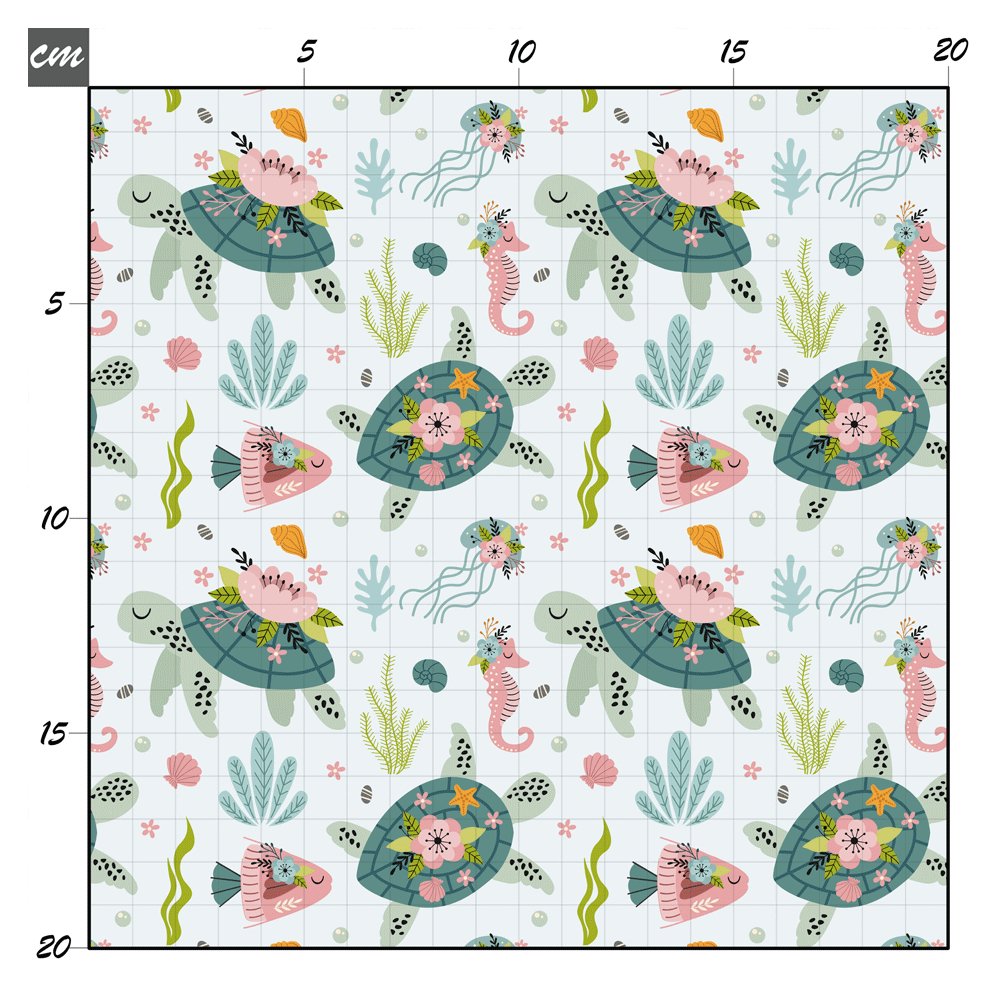 Flower turtle Bio Jersey - Mamikes