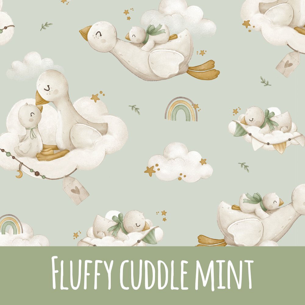 Fluffly cuddle mint Baumwolle
