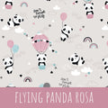 Flying panda rosa Bio Jersey