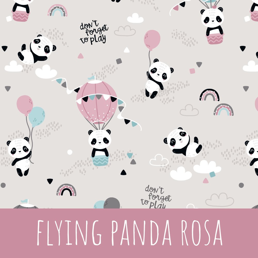 Flying panda rosa Bio Jersey