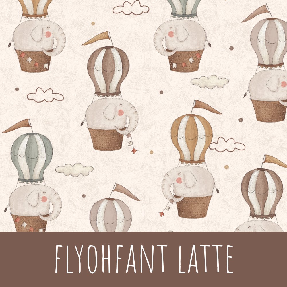 Flyohfant latte Baumwolle