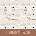 Flyohwhale sand Baumwolle